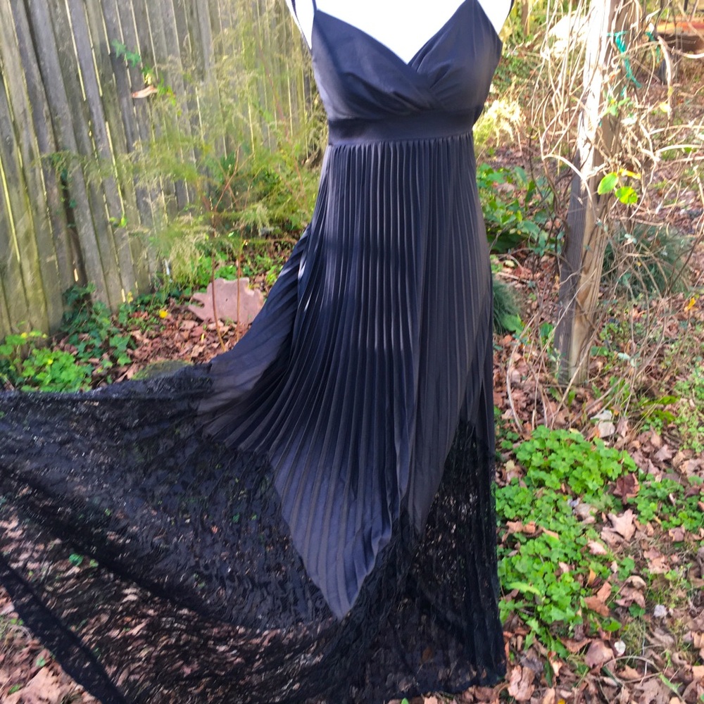 BCBG Paris Black Lace Dress